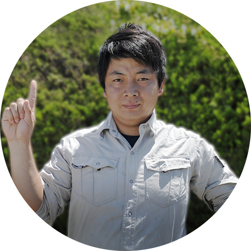 解説する田山